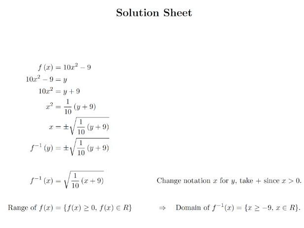 Composite Function And Inverse Function Worksheets Teaching Resources
