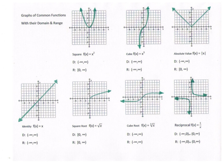 Exponential Function Graphs Worksheet Function Worksheets