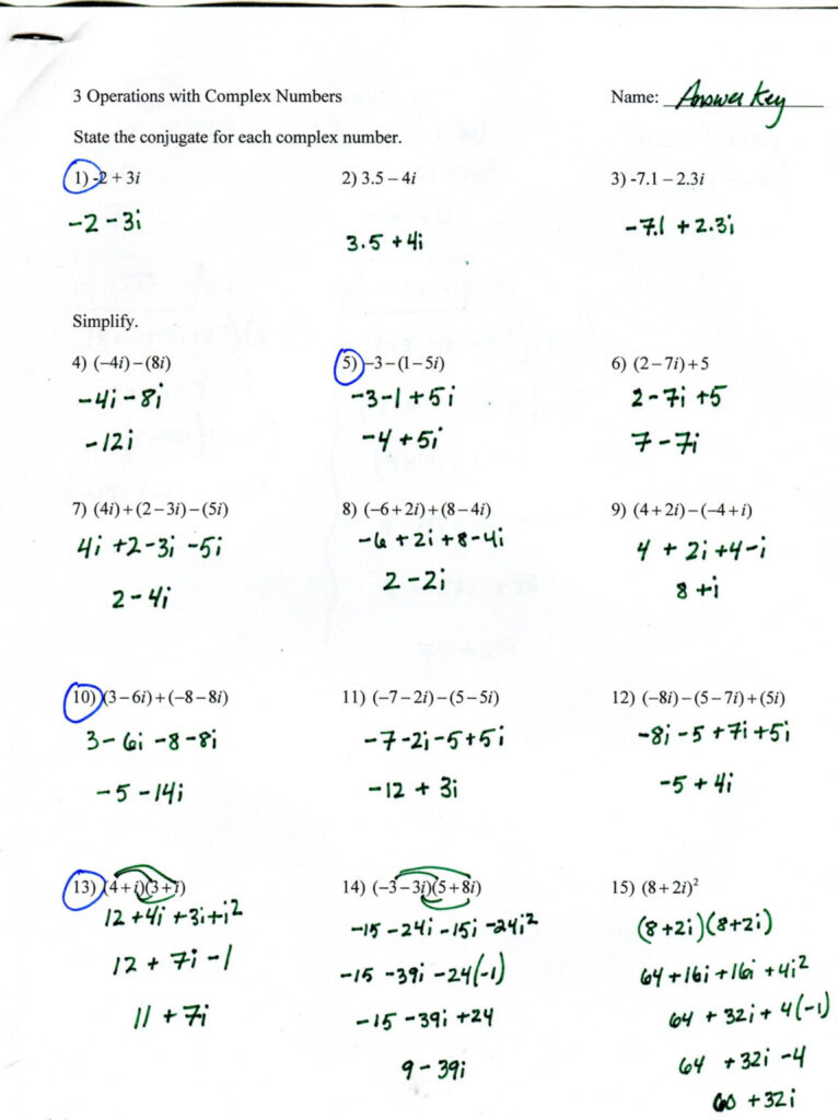 Graphing Exponential Functions Worksheet Answers Algebra 1 Function 