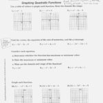 Graphing Quadratics Review Worksheet Answers Db excel