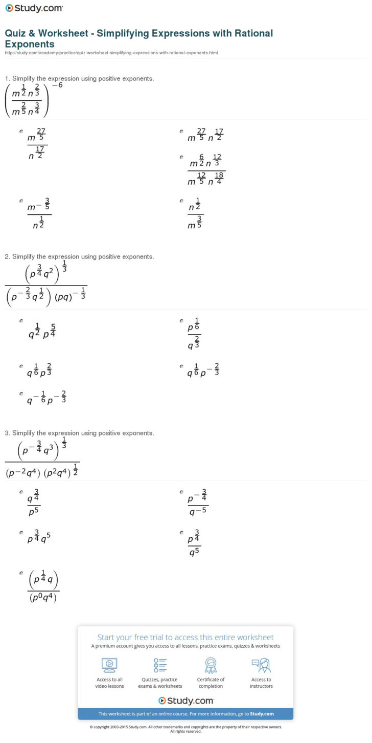 Graphing Rational Functions Worksheet 1 Horizontal Asymptotes Answers 