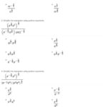 Graphing Rational Functions Worksheet 1 Horizontal Asymptotes Answers