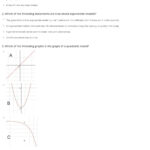 Quiz Worksheet Linear Exponential Quadratic Model Comparison