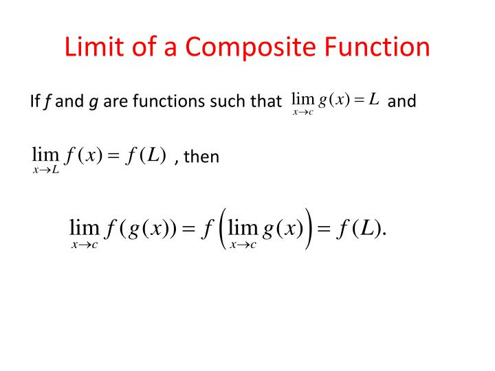 What Is A Composite Function In Calculus Slideshare