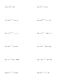 Writing Exponential Functions From Tables Worksheet Writing Function