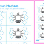 10 New Function Machine Worksheet