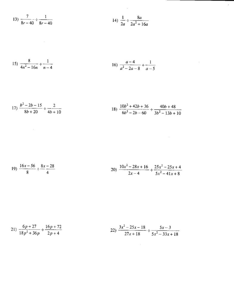 14 Rational Exponents Worksheets With Answers Worksheeto