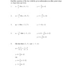 15 Finding Slope Worksheets Given Points Worksheeto