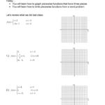 20 Graphing Piecewise Functions Worksheet With Answers Pdf