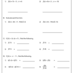 21 Functions Worksheet Pdf JayKaydn