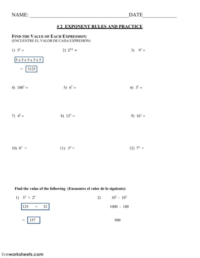30 Polynomials Worksheet With Answers Education Template