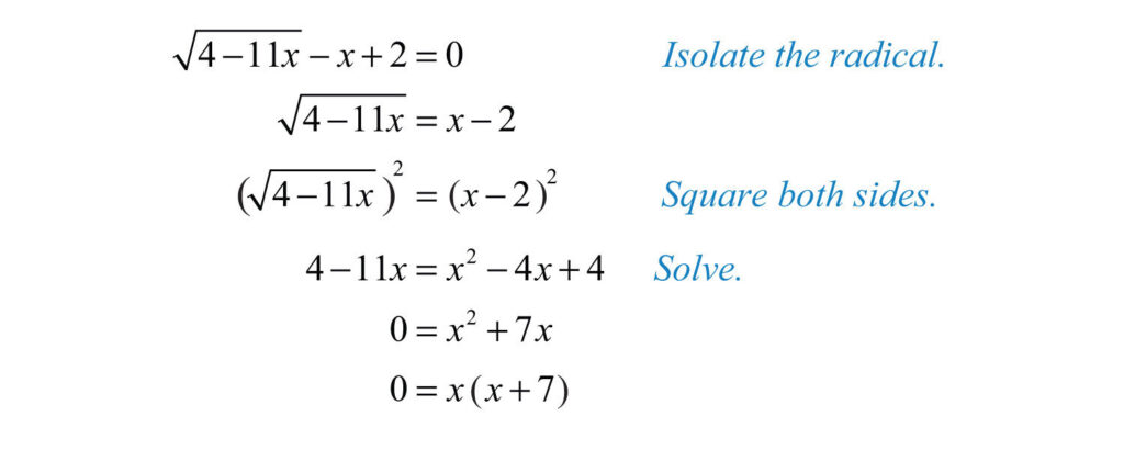 31 Solving Radical Equations Worksheet