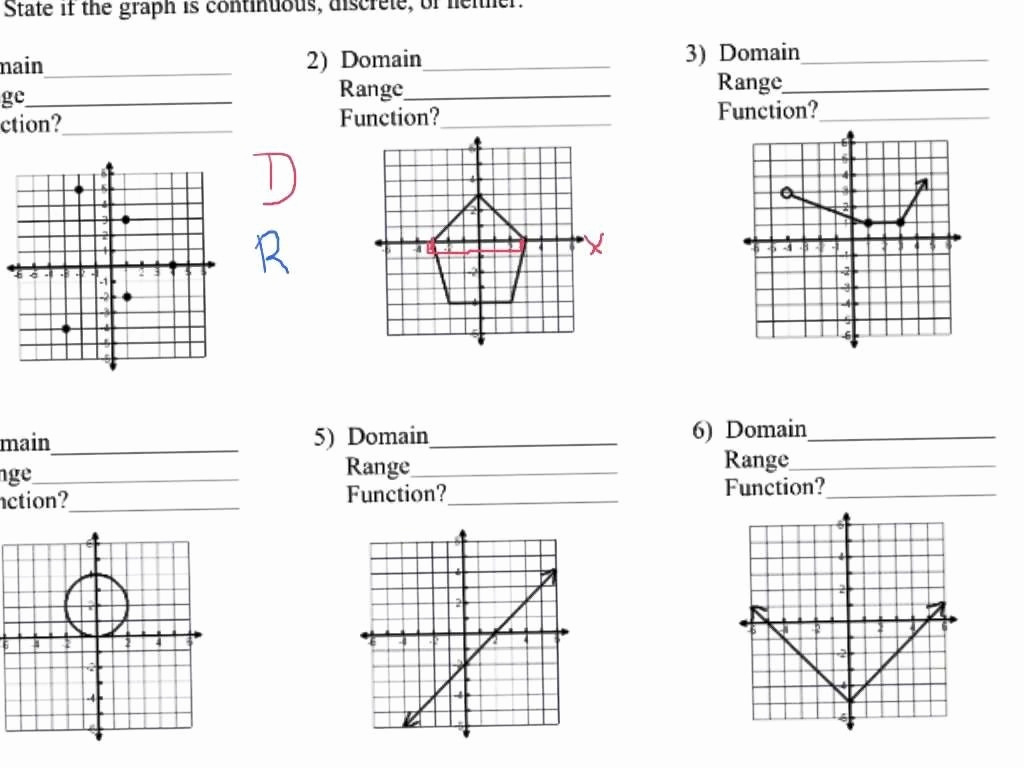 39 Domain And Range Of Graphs Worksheet Worksheet For Fun