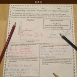 8 F 2 Comparing Functions Represented In Different Ways Algebra