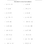 9th Grade Algebra Problems Worksheet Thekidsworksheet