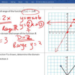 Algebra 1 Lesson 82 Domain And Range YouTube