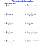 Calculus Worksheets Indefinite Integration For Calculus Worksheets