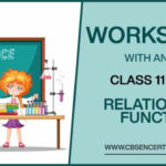 Class 11 Mathematics Relations And Functions Worksheets