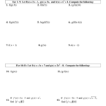 Composition Of Functions Worksheets Fill Out Sign Online DocHub