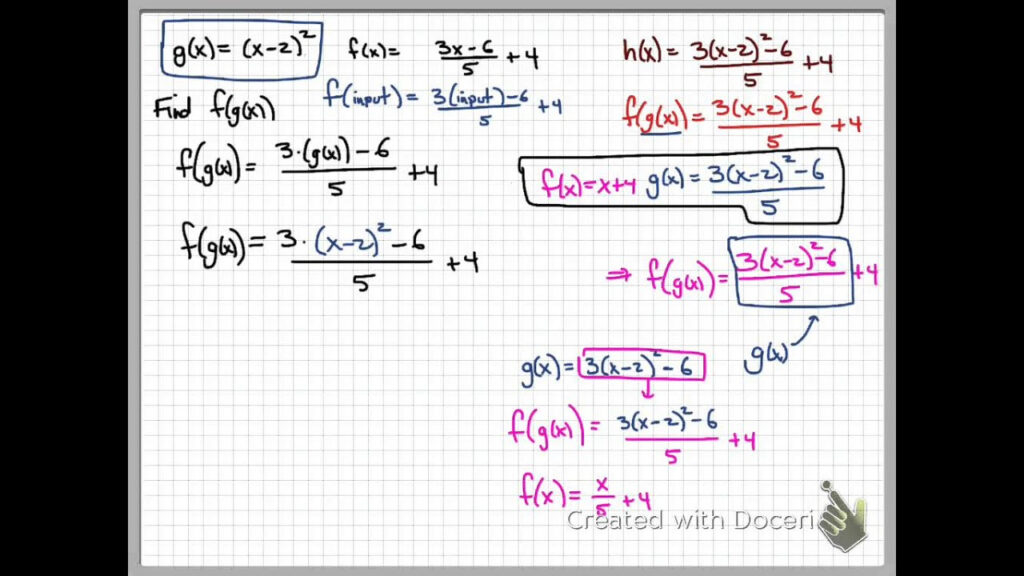 Decomposing Functions YouTube