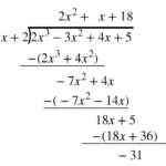 Dividing Polynomials Worksheet Db excel