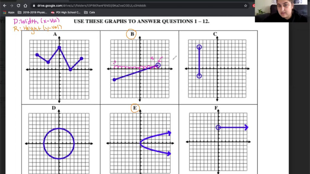 Domain And Range Homework 2 YouTube