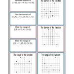 Domain And Range Practice Worksheet