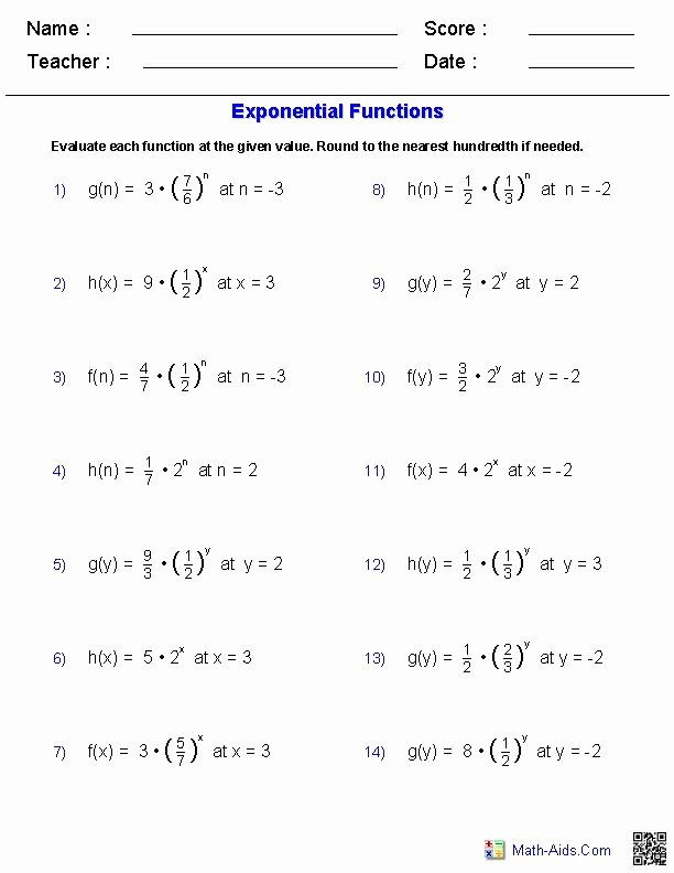 Evaluating Functions Worksheet Pdf Dohandmade