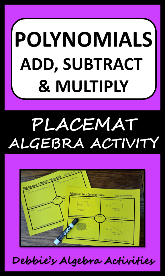 Finding Perimeter And Area Using Polynomials Worksheet Answer Key 