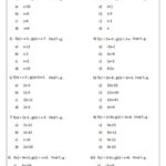 Fog Gof Worksheet Graphing Quadratics Letter Worksheets For