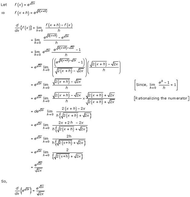 Free RD Sharma Class 12 Solutions Chapter 11 Differentiation Ex 11 1 Q5 