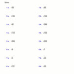 Get Simply Square Root Method Worksheet Adding Subtracting Square