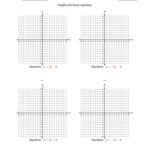 Graphing Linear Equations Worksheet Pdf Martin Lindelof