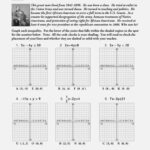 Graphing Systems Of Equations Standard Form Worksheet Db excel