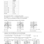 Interval Notation Worksheet With Answers