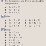KS3 Algebra 5 Solving Equations Function Machine Maths With David