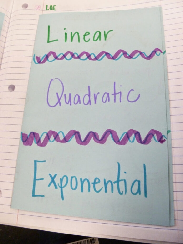 Learning With Tape Friday Freebies Comparing Linear Quadratic