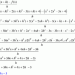 More Differentiation By First Principles