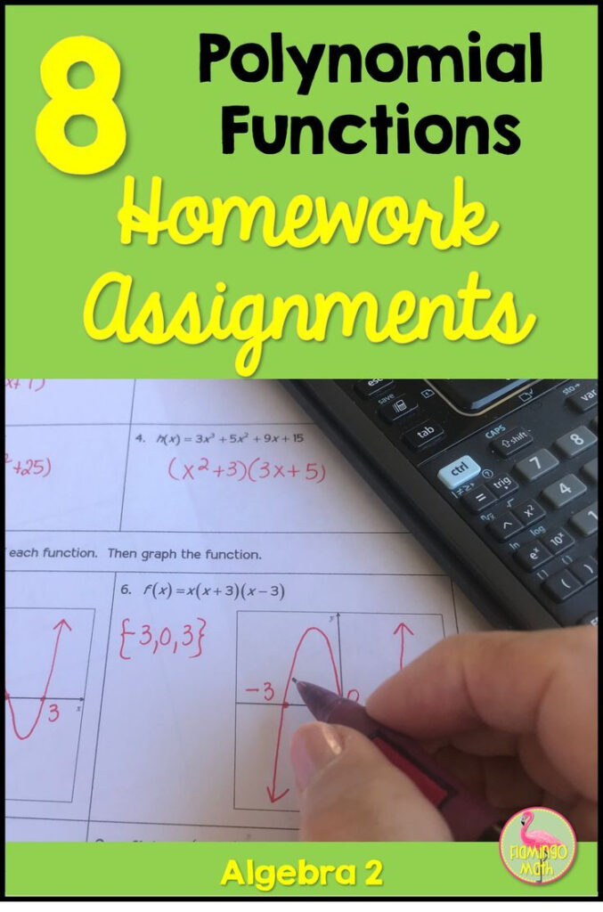 Polynomials Homework Algebra 2 Unit 5 Algebra Polynomials Algebra 2