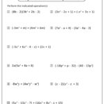 Polynomials Worksheets With Answer Key