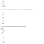 Quiz Worksheet Rational Exponents Study