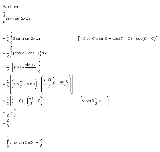 RD Sharma Class 12 Solutions Chapter 20 Definite Integrals Ex 20 1