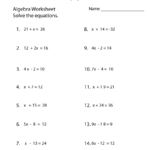 Related Image Matem 1er A o Algebra Basic Algebra Worksheets Y En