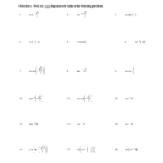 Simplifying Trigonometric Expressions Worksheet