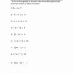 Solving Absolute Value Equations Worksheet Lovely Absolute Value