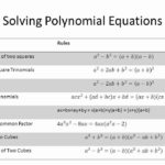 Solving Polynomial Equations Worksheet Answers Elegant Factoring