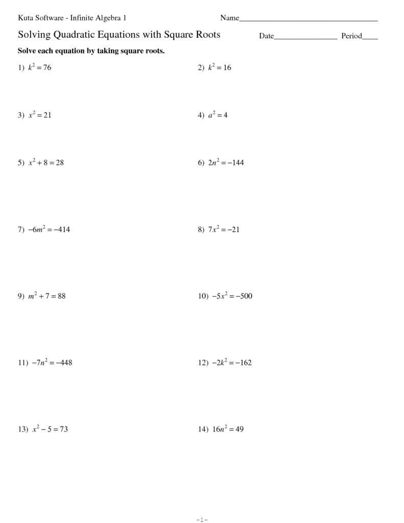 Solving Quadratic Equations Graphically Worksheet Jerry Tompkin s 