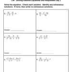 Solving Rational Equations And Inequalities Day 2