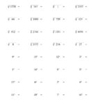 Square Root Simplification Worksheet Free Download Goodimg co