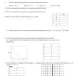 Unit 11 1 Post Test Worksheet Exponential Functions